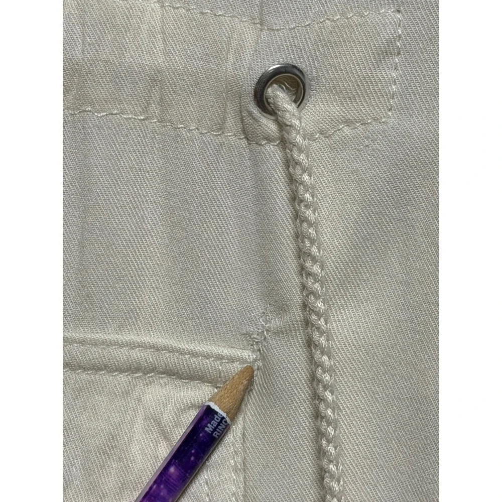 Ashley by 26 International Cream Floral Embroidered Utility Vest‎ XL Downtown